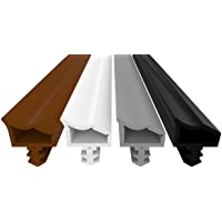 Sellado de la puerta contra corrientes de aire ancho de ranura de 4 mm rebaje de 12 mm de profundidad de ranura de 7 mm…